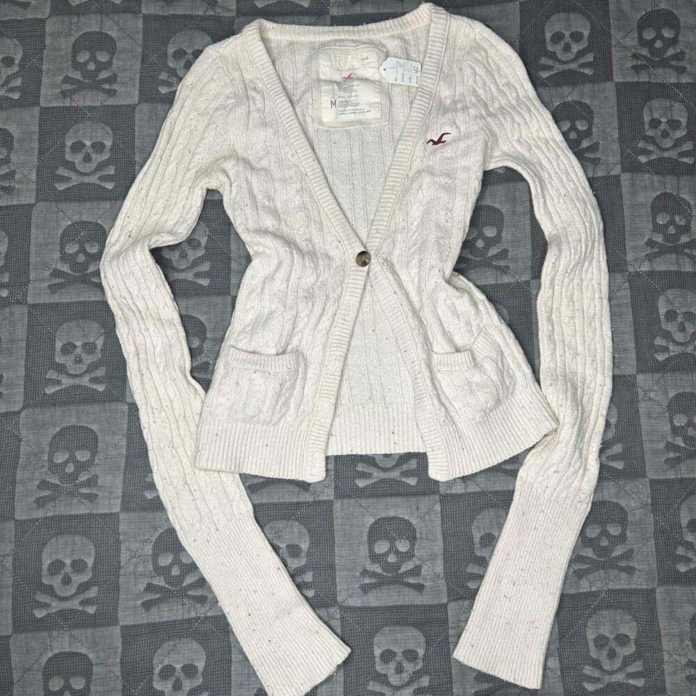Hollister babydoll knitted cardigan